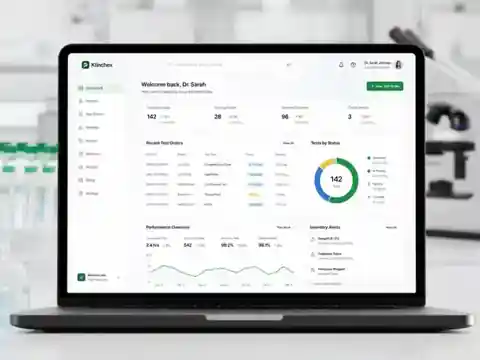 Klinchex laboratory dashboard